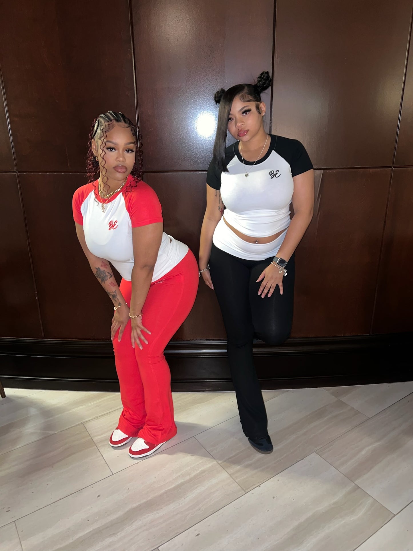 T-SHIRT FLARE PANTS SET